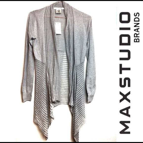 Max Studio Sweaters - NEW Max Studio gray cardigan